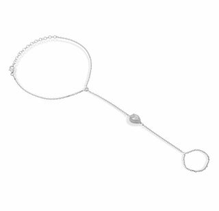 MARQUISE STONE HAND CHAIN