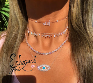 NEW MARQUISE CHOKER ROSE GOLD