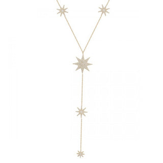 LONG STARS  NECKLACE