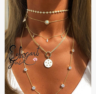 LONG SOLITAIRE NECKLACE