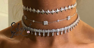 BAGUETTE CHOKER - ELEGANT GIRLS