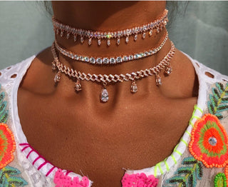 BAGUETTE CHOKER - ELEGANT GIRLS