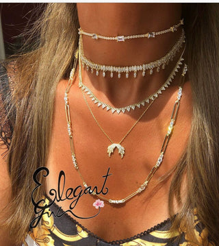 BAGUETTE CHOKER - ELEGANT GIRLS