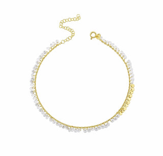 ROSE CUT DIAMOND FALL CHOKER