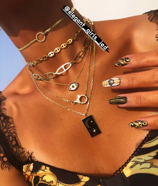 ELEGANT SMALL LINK CHOKER