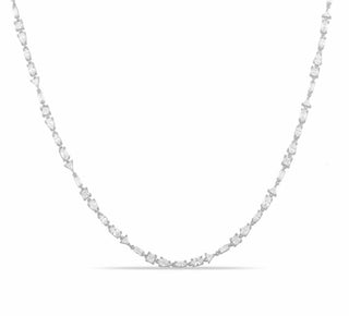 MULTI SHAPE DIAMOND CHOKER - ELEGANT GIRLS