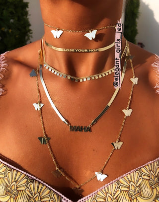 NEVER LOST YOUR HOPE CHOKER - ELEGANT GIRLS