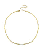 ONE LINE DIAMOND CHOKER
