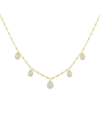 ELEGANT TEARS DROP CHOKER - ELEGANT GIRLS