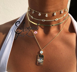 TEARS DROP CHOKER - ELEGANT GIRLS