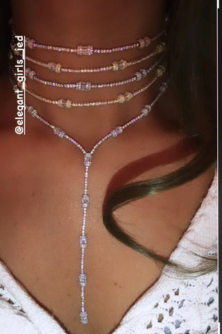 THE VERY ELEGANT SET CHOKER & NECKLACE