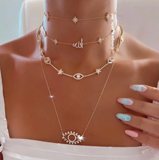 THREE STARS CHOKER