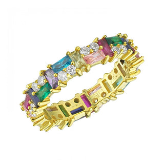 RAINBOW DOUBLE MIX RING