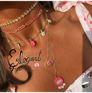 SPIKE DIAMONDLINE CHOKER - ELEGANT GIRLS