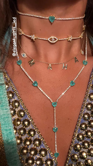 STARS EYES CHOKER