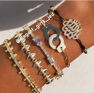 GOLD CUFF BRACELET