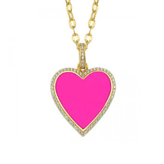 BIG HEART NECKLACE