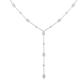 Y SHAPE LONG TEARS NECKLACE