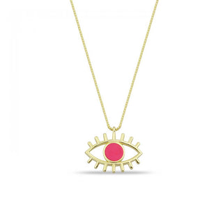 NEON COLORS EYE NECKLACE