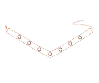 MULTI SUN SHAPE  LINE CHOKER