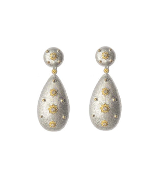 THE LUXURY ENGRAVED MIX EARRING