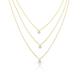 LAYERS FLOWERS NECKLACE