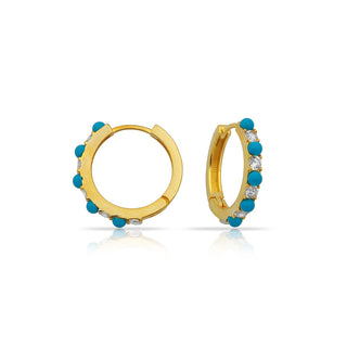 FIRUZ HOOP EARRRING