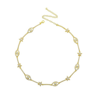 STARS EYES CHOKER