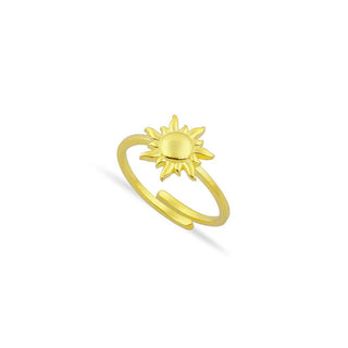 MINI GOLD SUN RING