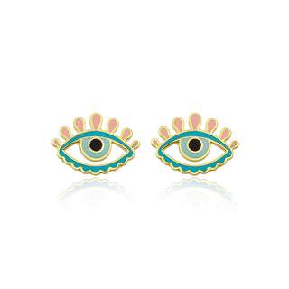 PASTEL EYE EARRING