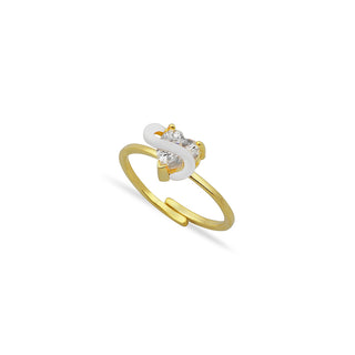 WHITE DREAM WHITE HEART RING