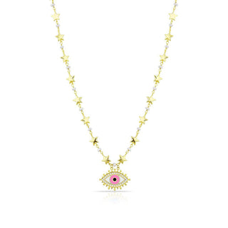 FULL STARS PEARLS PURE EYE PINK