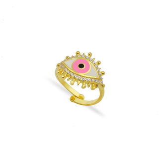PURE PINK EYE RING