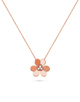 BIG ONE FLOWER NECKLACE