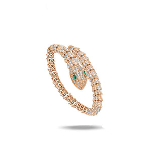 3D  SERPENTI DIAMOND BANGEL