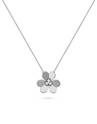 BIG ONE FLOWER NECKLACE