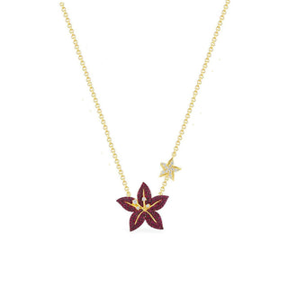 HAWAII FLOWER NECKLACE