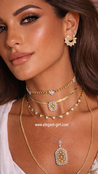 MILANO STARS NECKLACE - ELEGANT GIRLS