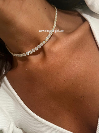 THE CLASSIC DIAMOND TENNIS CHOKER