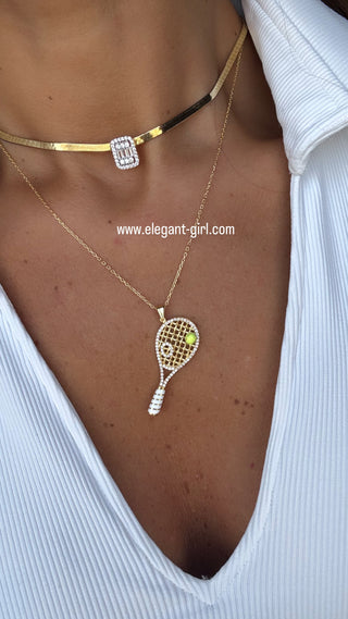 TENNIS PLAY NECKLACE