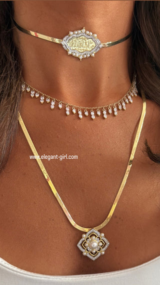 ✨ Lumière Royal Pearl Necklace