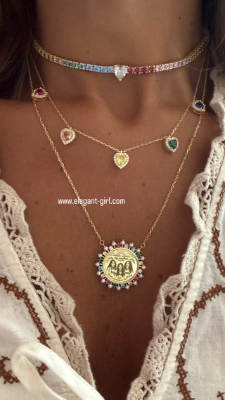 MY SUNSHINE SOUL RAINBOW NECKLACE