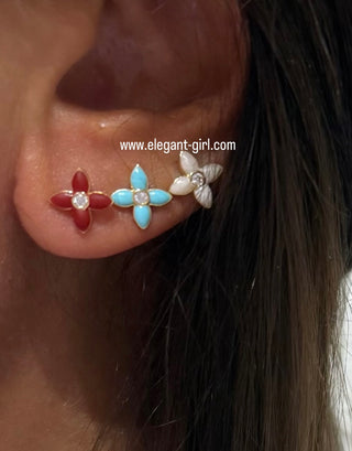 MINI TIFFANY JULI STUD EARRING