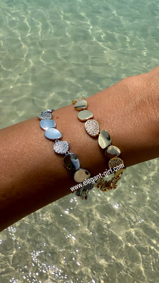 ✨SHIMMER STONES GOLD BRACELET✨