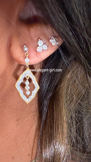 Lumière Pearl Arabesque Earring