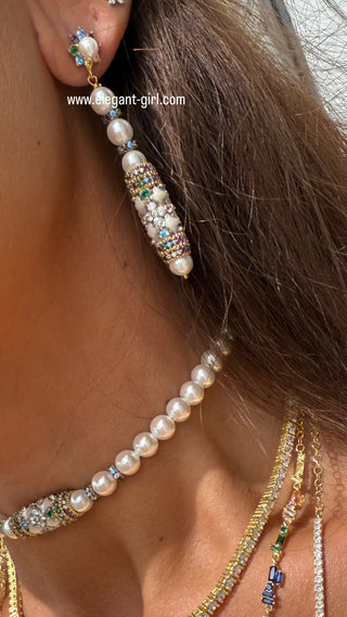 IMPERIAL RAINBOW EARRING