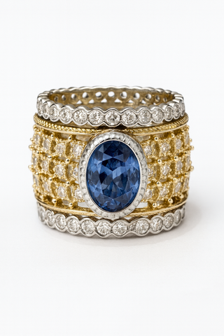 THE MAJESTIC BLUE SAPPHIRE RING