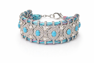 BUBBLEGUM TURQUOISE STONES BRACELET - ELEGANT GIRLS