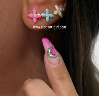 MINI TIFFANY JULI STUD EARRING