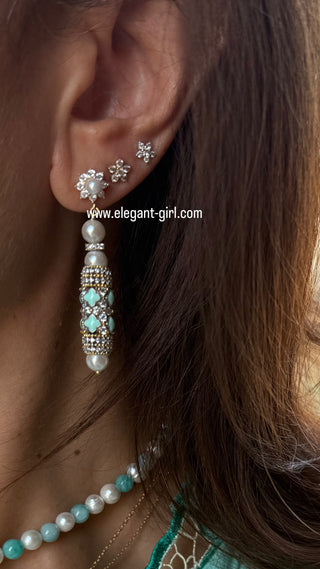 IMPERIAL TIFFANY PEARLS EARRING - ELEGANT GIRLS